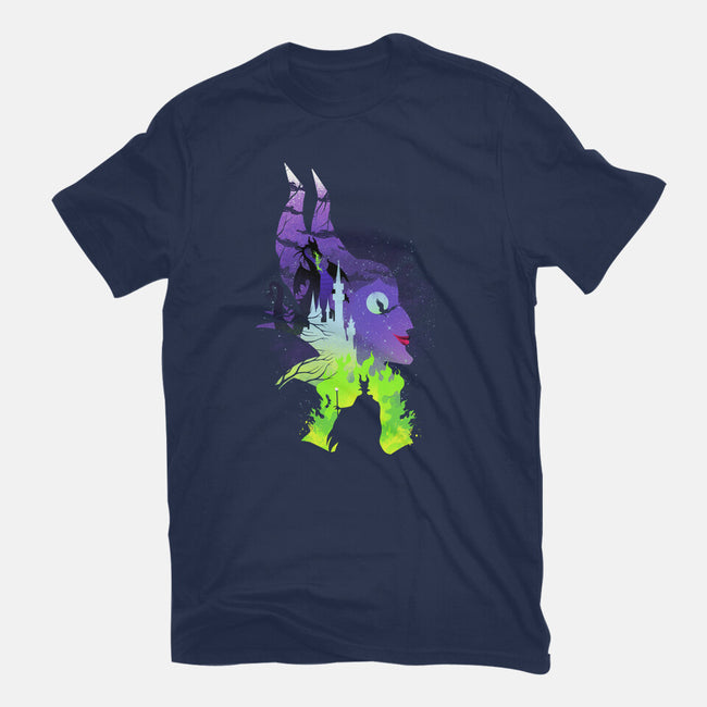 The Witch Landscape-Womens-Fitted-Tee-dandingeroz