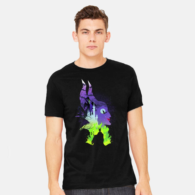 The Witch Landscape-Mens-Heavyweight-Tee-dandingeroz