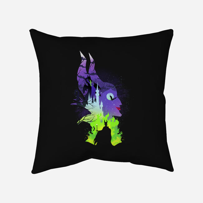 The Witch Landscape-None-Removable Cover w Insert-Throw Pillow-dandingeroz