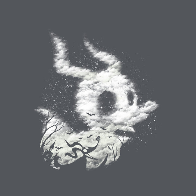 Zero Ghost Landscape-Womens-V-Neck-Tee-dandingeroz