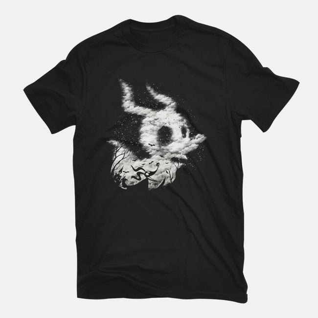 Zero Ghost Landscape-Womens-Basic-Tee-dandingeroz