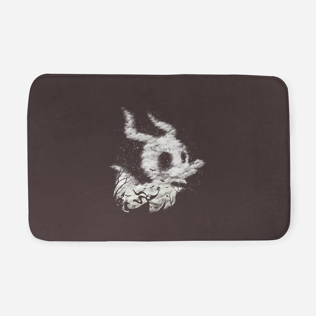 Zero Ghost Landscape-None-Memory Foam-Bath Mat-dandingeroz