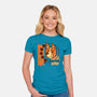 Bingo 182-Womens-Fitted-Tee-dalethesk8er