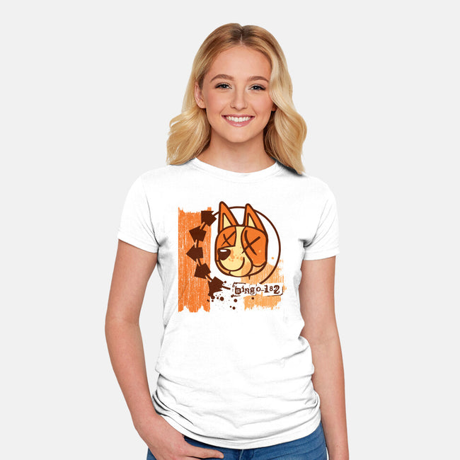 Bingo 182-Womens-Fitted-Tee-dalethesk8er