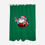 Xmas Boy-none polyester shower curtain-javiclodo