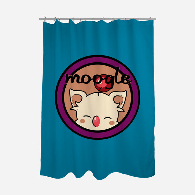 Moogle-None-Polyester-Shower Curtain-Nerding Out Studio