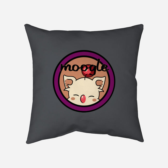 Moogle-None-Removable Cover-Throw Pillow-Nerding Out Studio
