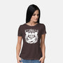 Iron Giant-Womens-Basic-Tee-Alundrart