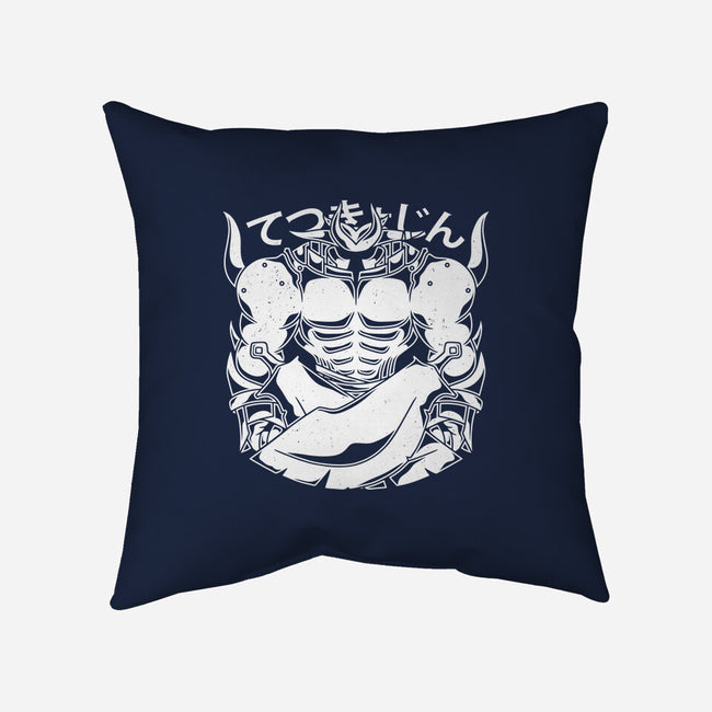 Iron Giant-None-Removable Cover-Throw Pillow-Alundrart