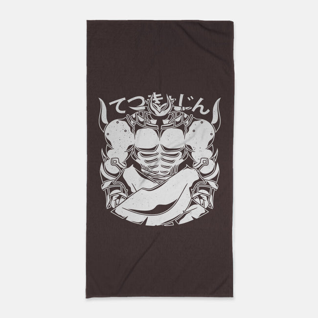 Iron Giant-None-Beach-Towel-Alundrart