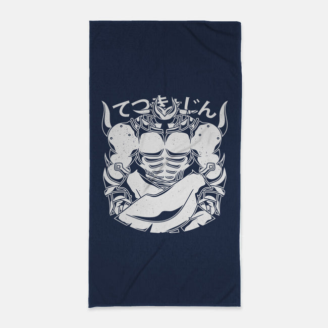 Iron Giant-None-Beach-Towel-Alundrart