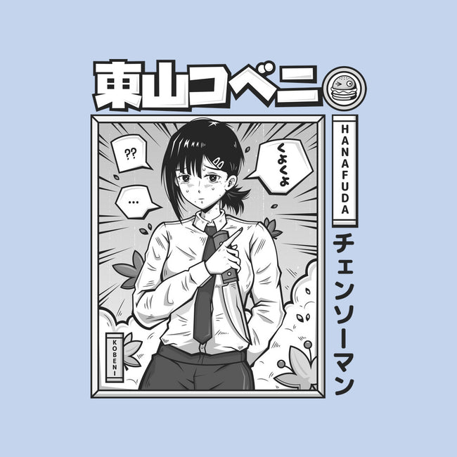 Kobeni Manga-None-Polyester-Shower Curtain-Bear Noise