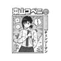 Kobeni Manga-Womens-Racerback-Tank-Bear Noise