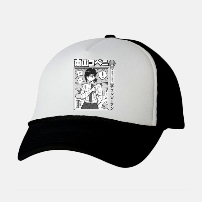 Kobeni Manga-Unisex-Trucker-Hat-Bear Noise