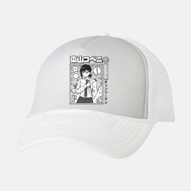 Kobeni Manga-Unisex-Trucker-Hat-Bear Noise