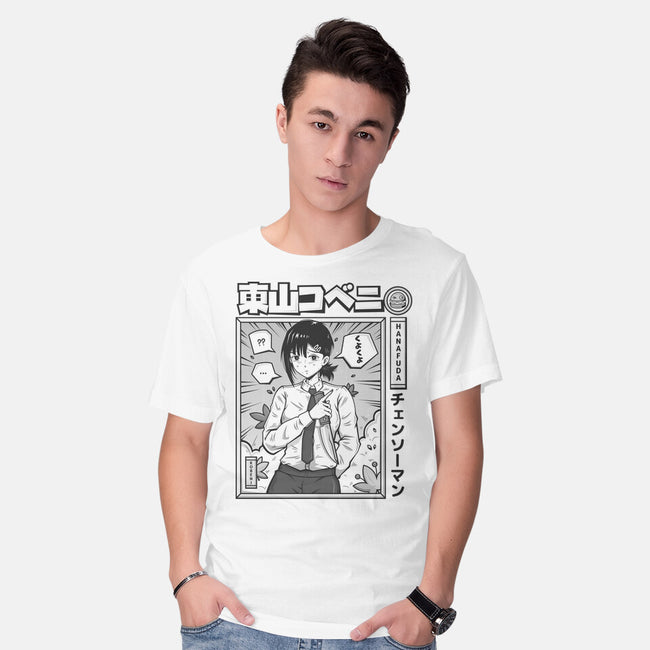 Kobeni Manga-Mens-Basic-Tee-Bear Noise