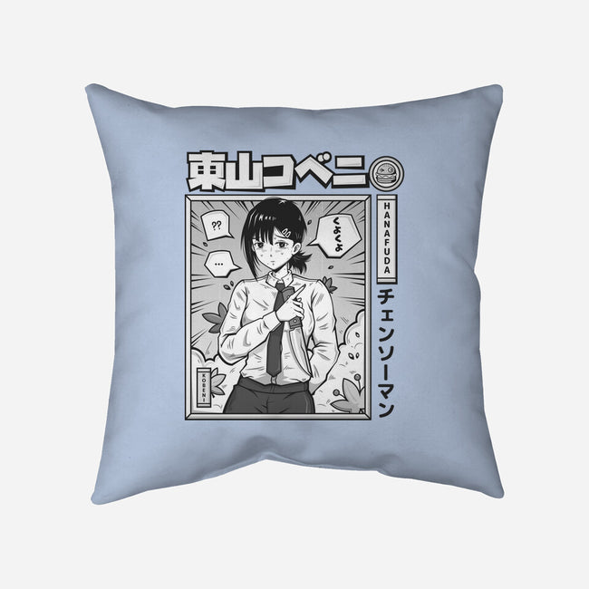 Kobeni Manga-None-Removable Cover w Insert-Throw Pillow-Bear Noise