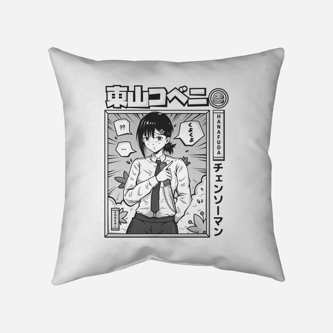 Kobeni Manga-None-Removable Cover-Throw Pillow-Bear Noise