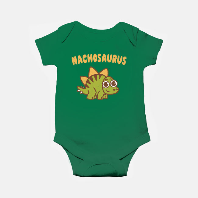 Nachosaurus-Baby-Basic-Onesie-Weird & Punderful