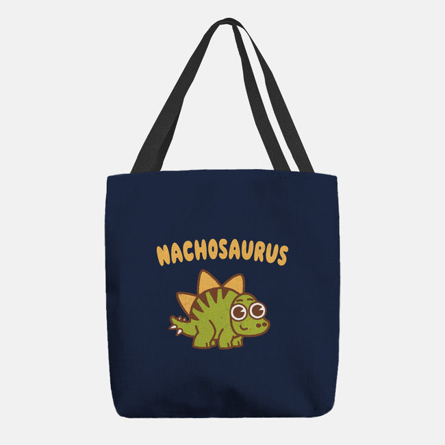 Nachosaurus-None-Basic Tote-Bag-Weird & Punderful