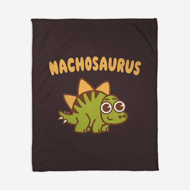 Nachosaurus-None-Fleece-Blanket-Weird & Punderful