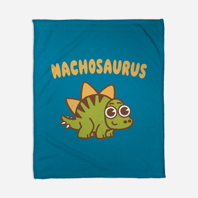 Nachosaurus-None-Fleece-Blanket-Weird & Punderful