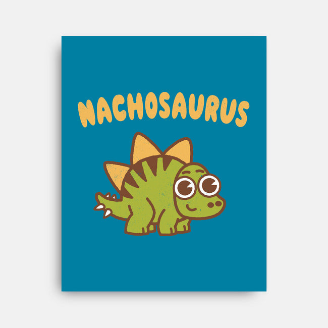 Nachosaurus-None-Stretched-Canvas-Weird & Punderful