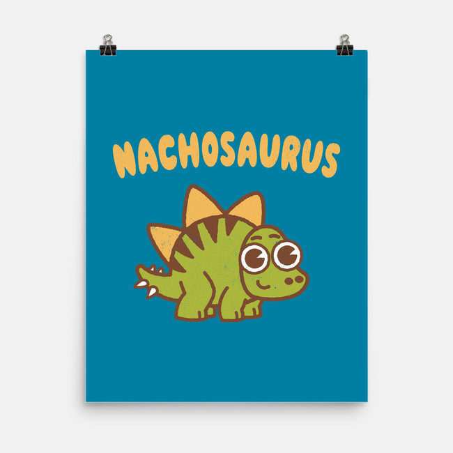 Nachosaurus-None-Matte-Poster-Weird & Punderful