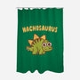 Nachosaurus-None-Polyester-Shower Curtain-Weird & Punderful