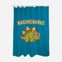 Nachosaurus-None-Polyester-Shower Curtain-Weird & Punderful