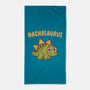 Nachosaurus-None-Beach-Towel-Weird & Punderful