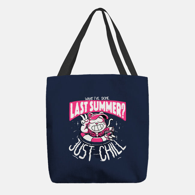 Last Summer Chill-None-Basic Tote-Bag-estudiofitas
