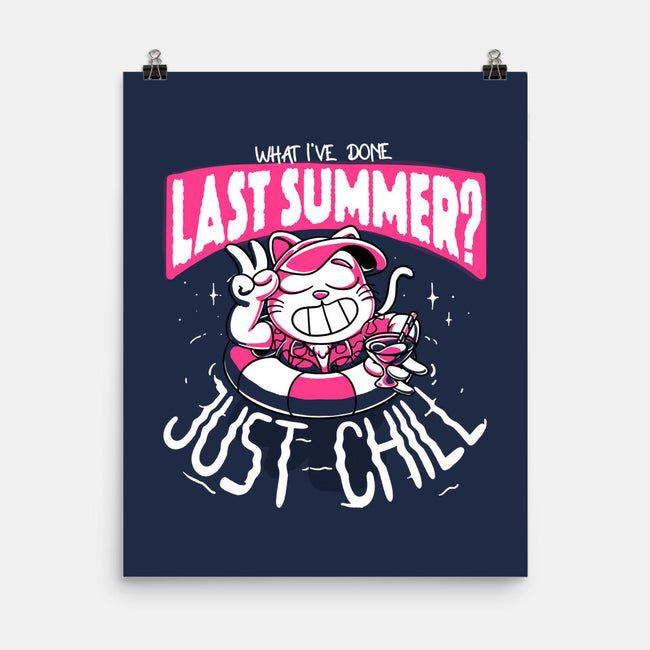 Last Summer Chill-None-Matte-Poster-estudiofitas