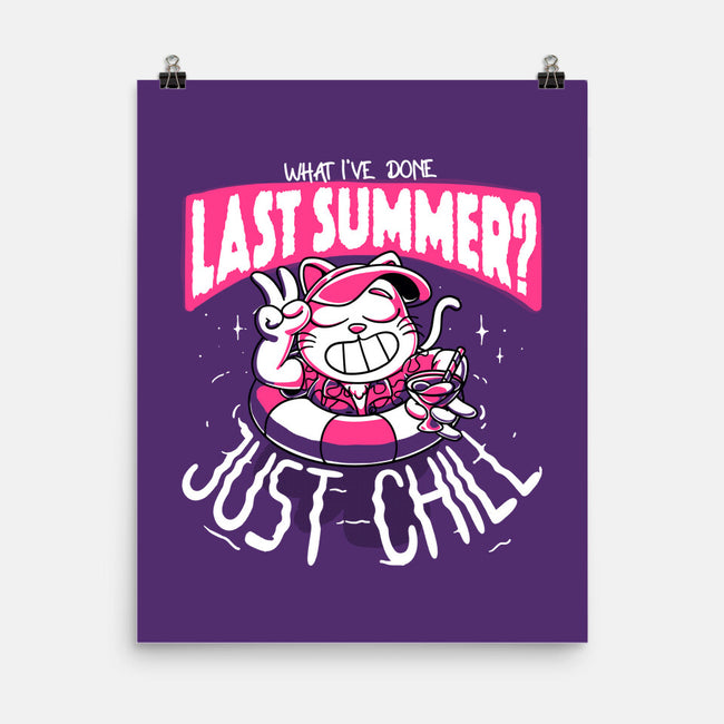 Last Summer Chill-None-Matte-Poster-estudiofitas