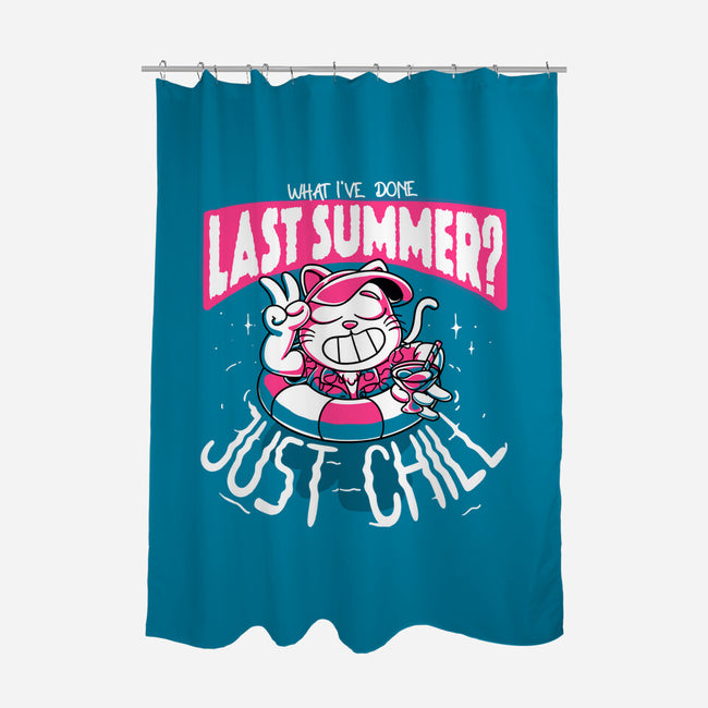 Last Summer Chill-None-Polyester-Shower Curtain-estudiofitas