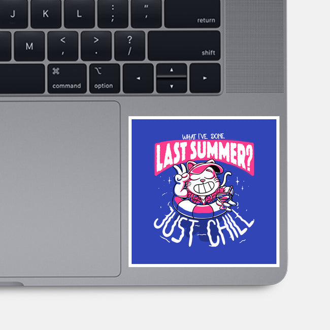 Last Summer Chill-None-Glossy-Sticker-estudiofitas