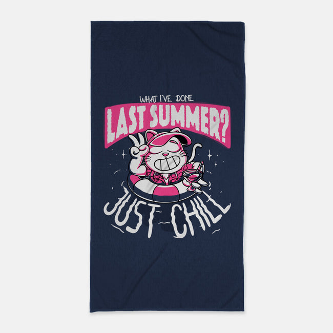 Last Summer Chill-None-Beach-Towel-estudiofitas