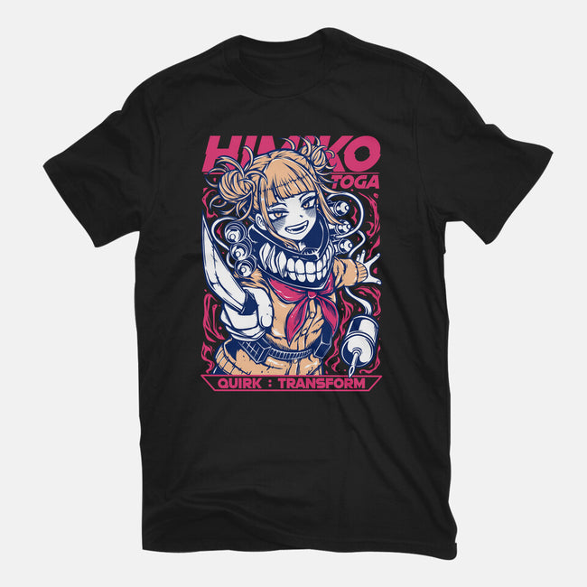 Himiko Toga-Womens-Fitted-Tee-Panchi Art
