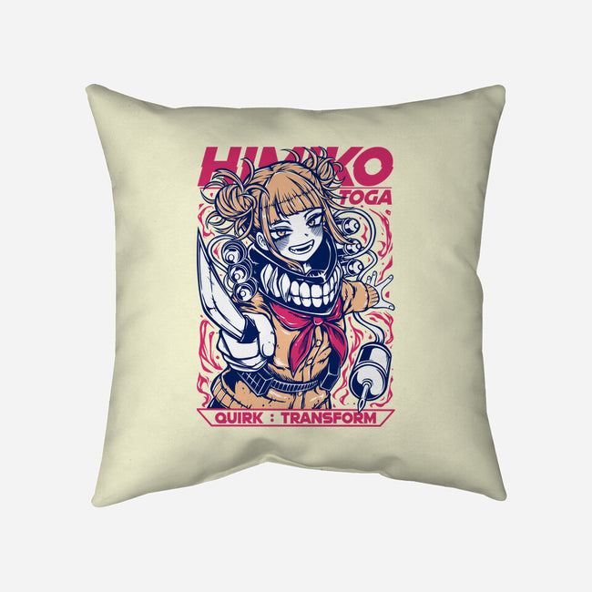 Himiko Toga-None-Removable Cover w Insert-Throw Pillow-Panchi Art