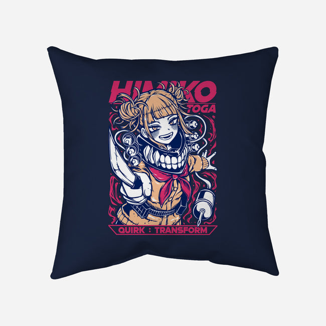 Himiko Toga-None-Removable Cover w Insert-Throw Pillow-Panchi Art