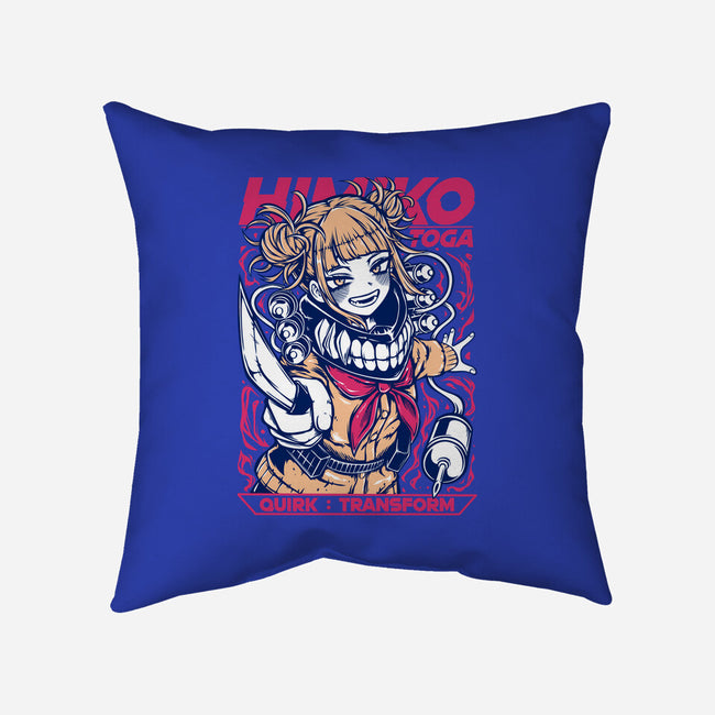 Himiko Toga-None-Removable Cover w Insert-Throw Pillow-Panchi Art