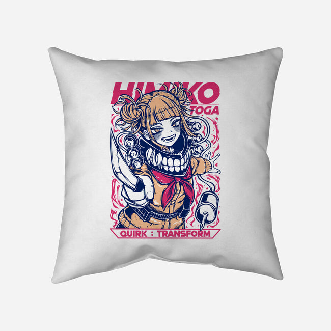 Himiko Toga-None-Removable Cover-Throw Pillow-Panchi Art