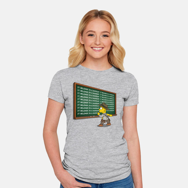 Jones Detention-Womens-Fitted-Tee-Getsousa!