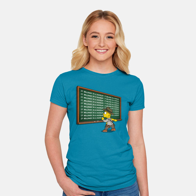 Jones Detention-Womens-Fitted-Tee-Getsousa!