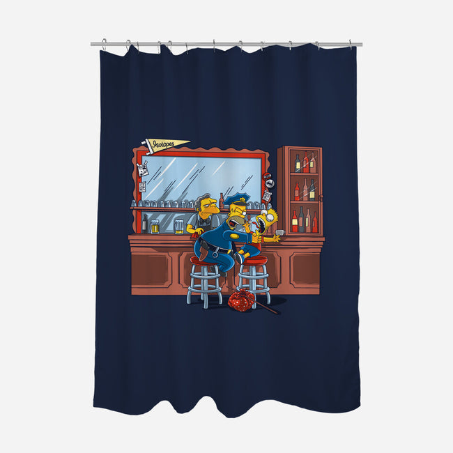 The Springfield Runaway-None-Polyester-Shower Curtain-zascanauta