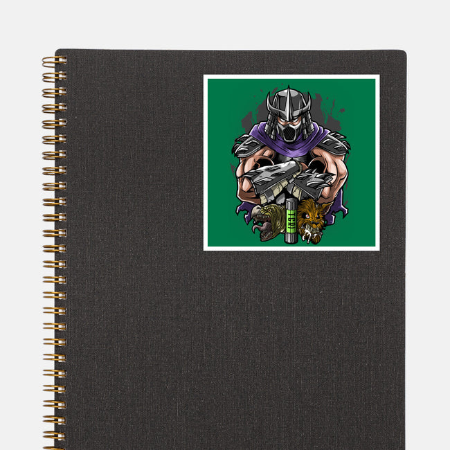 The Shredder Of Brothers-None-Glossy-Sticker-Diego Oliver