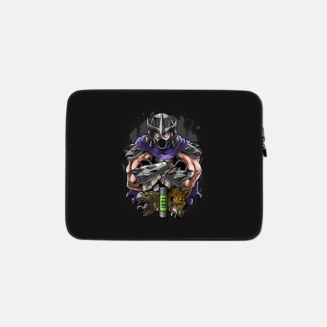 The Shredder Of Brothers-None-Zippered-Laptop Sleeve-Diego Oliver