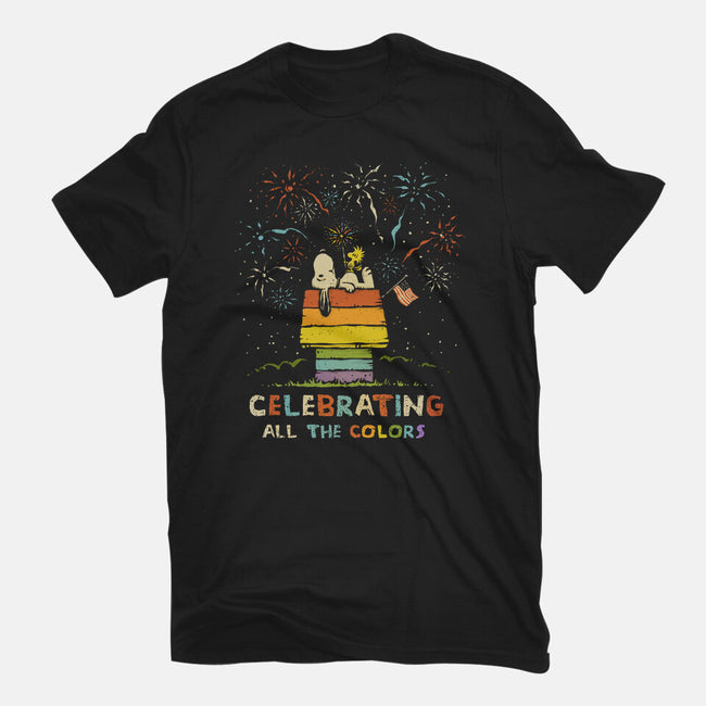 Celebrating All The Colors-Youth-Basic-Tee-kg07