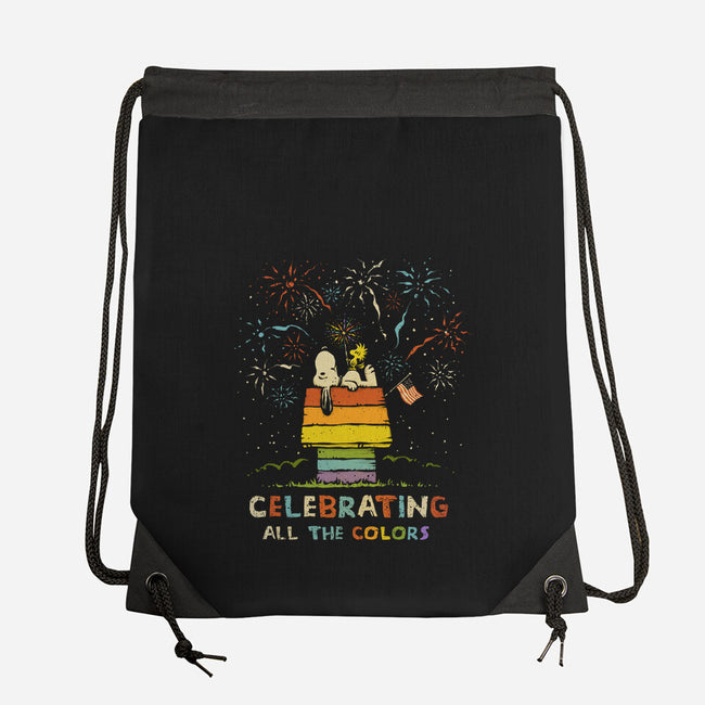 Celebrating All The Colors-None-Drawstring-Bag-kg07