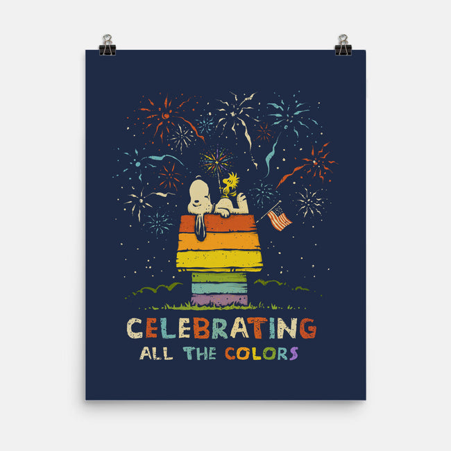 Celebrating All The Colors-None-Matte-Poster-kg07